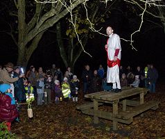 Marche aux flambeaux à Arlon