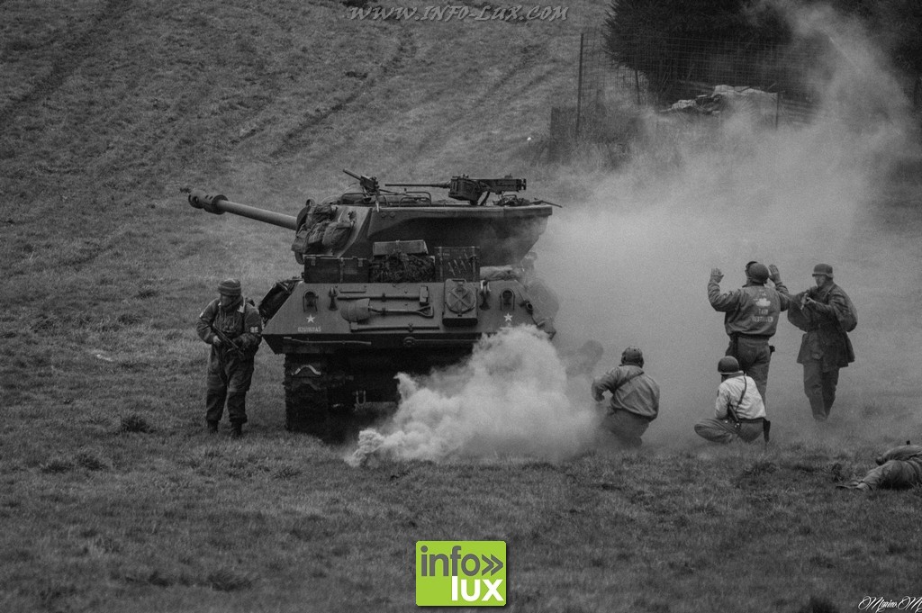 Reconstitution de la bataille des Ardennes à Bastogne 2015