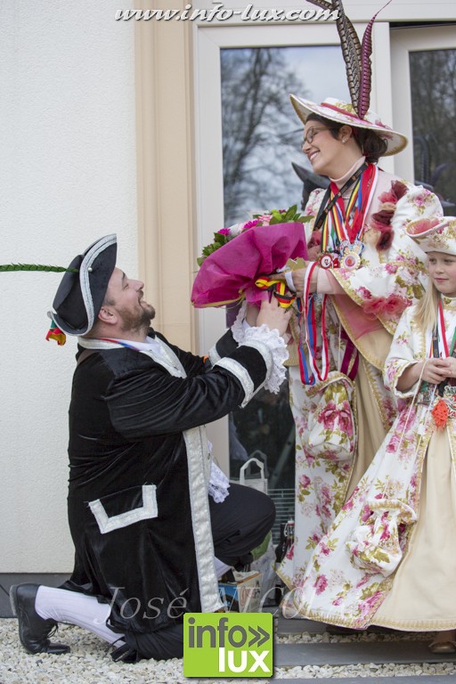 Carnaval de la Marquise à  Habay – intronisation de la Marquise