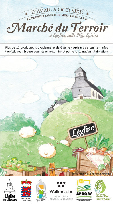 Léglise : marché du terroir