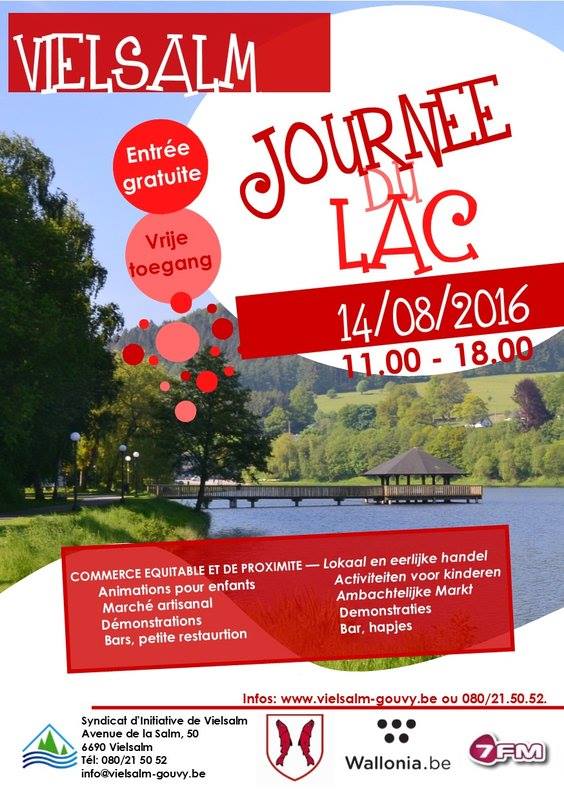 Vielsalm : journée du Lac 14/08/16