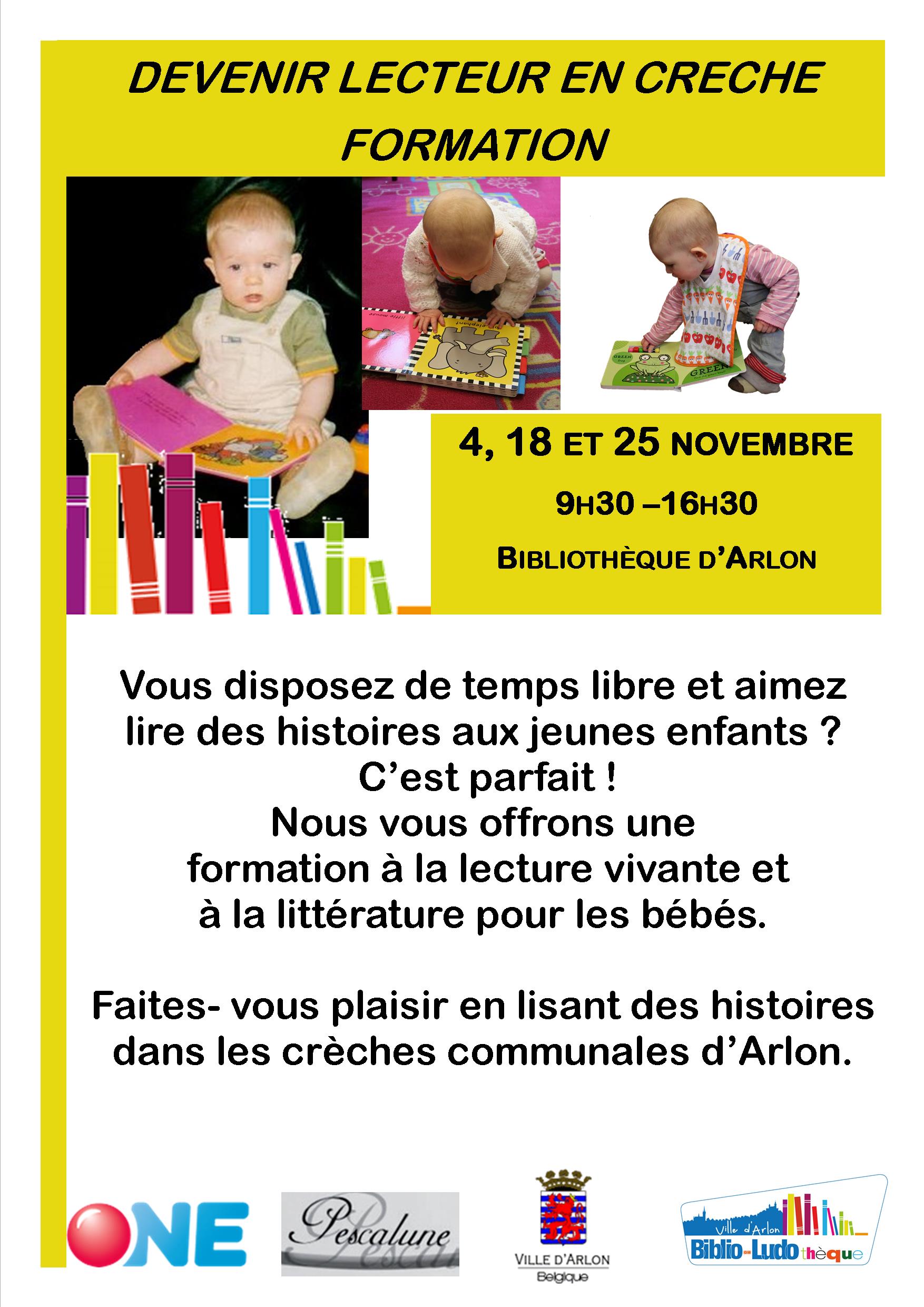 Formation à la lecture à la Bibliothèque d’Arlon