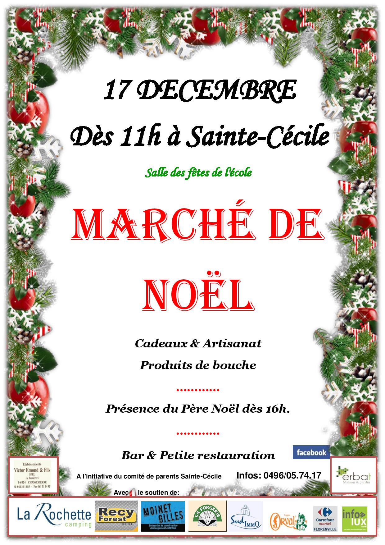 marche de noel sainte cecile