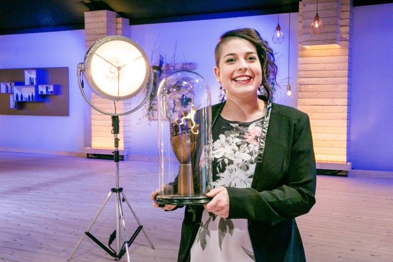 Mélissa Achouri d’Arlon Meilleur Coiffeur de Belgique