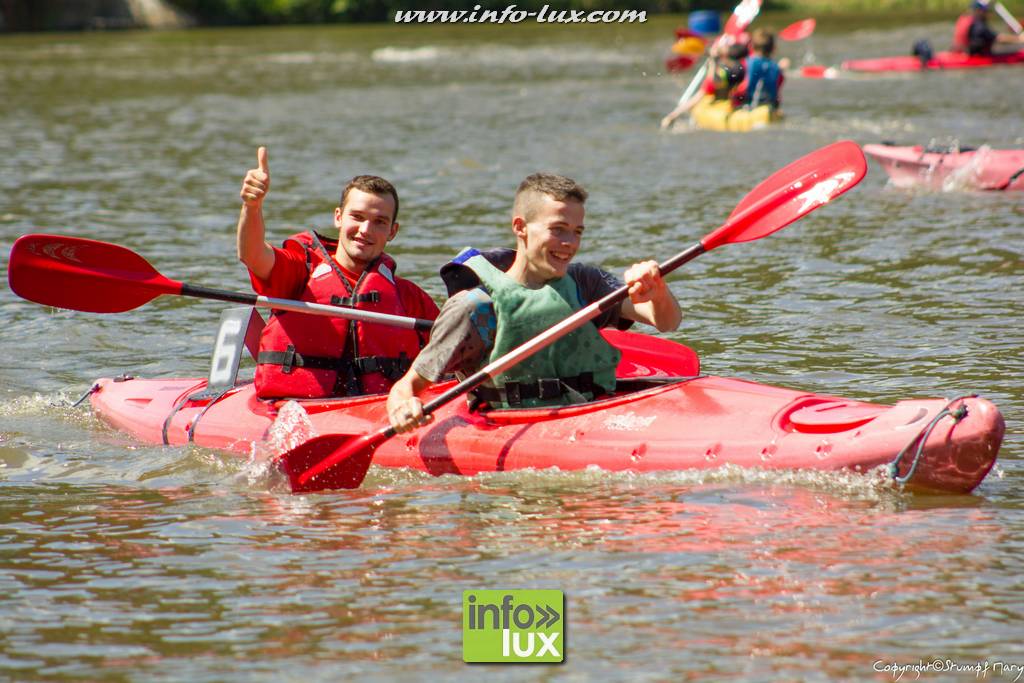 Course de  Kayaks à Neufchâteau.