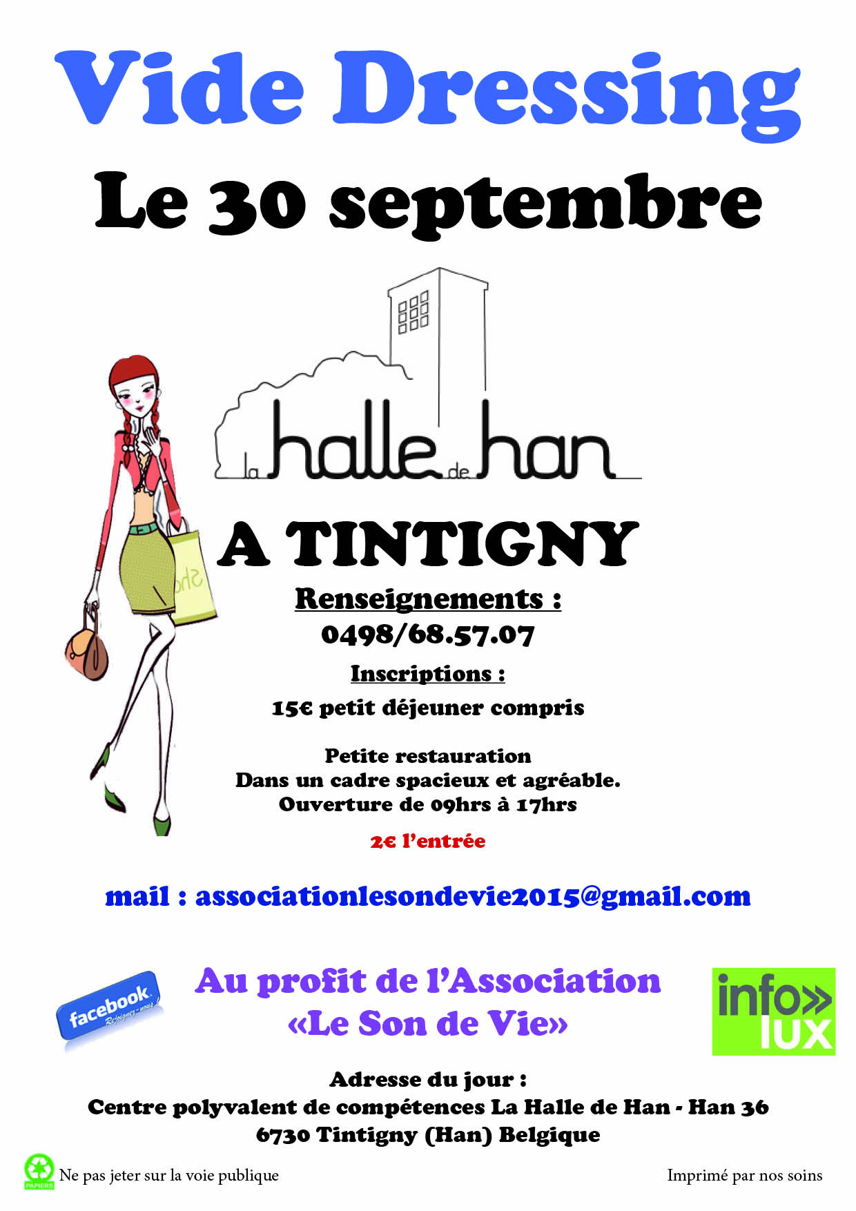 Vide dressing Hall de Han – Tintigny