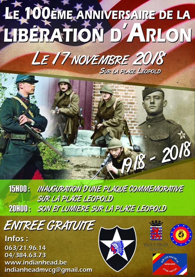 Célébration à ARLON le 17 nov.