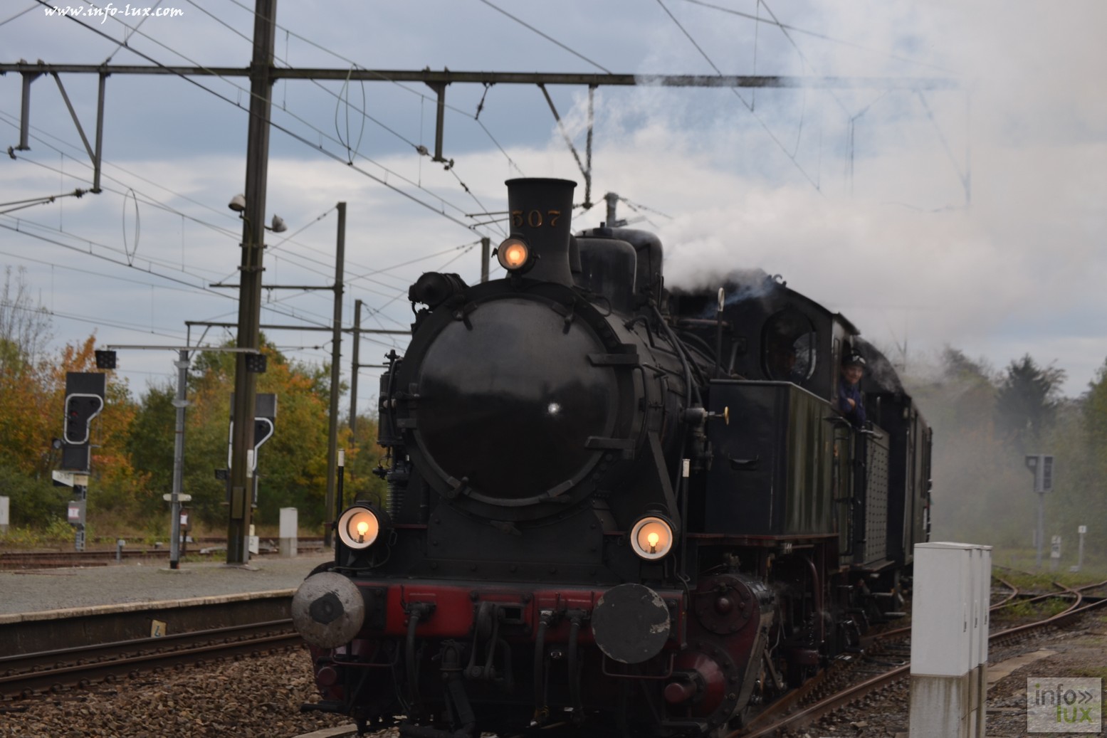 infos sur la ligne 162 Bruxelles - Luxembourg