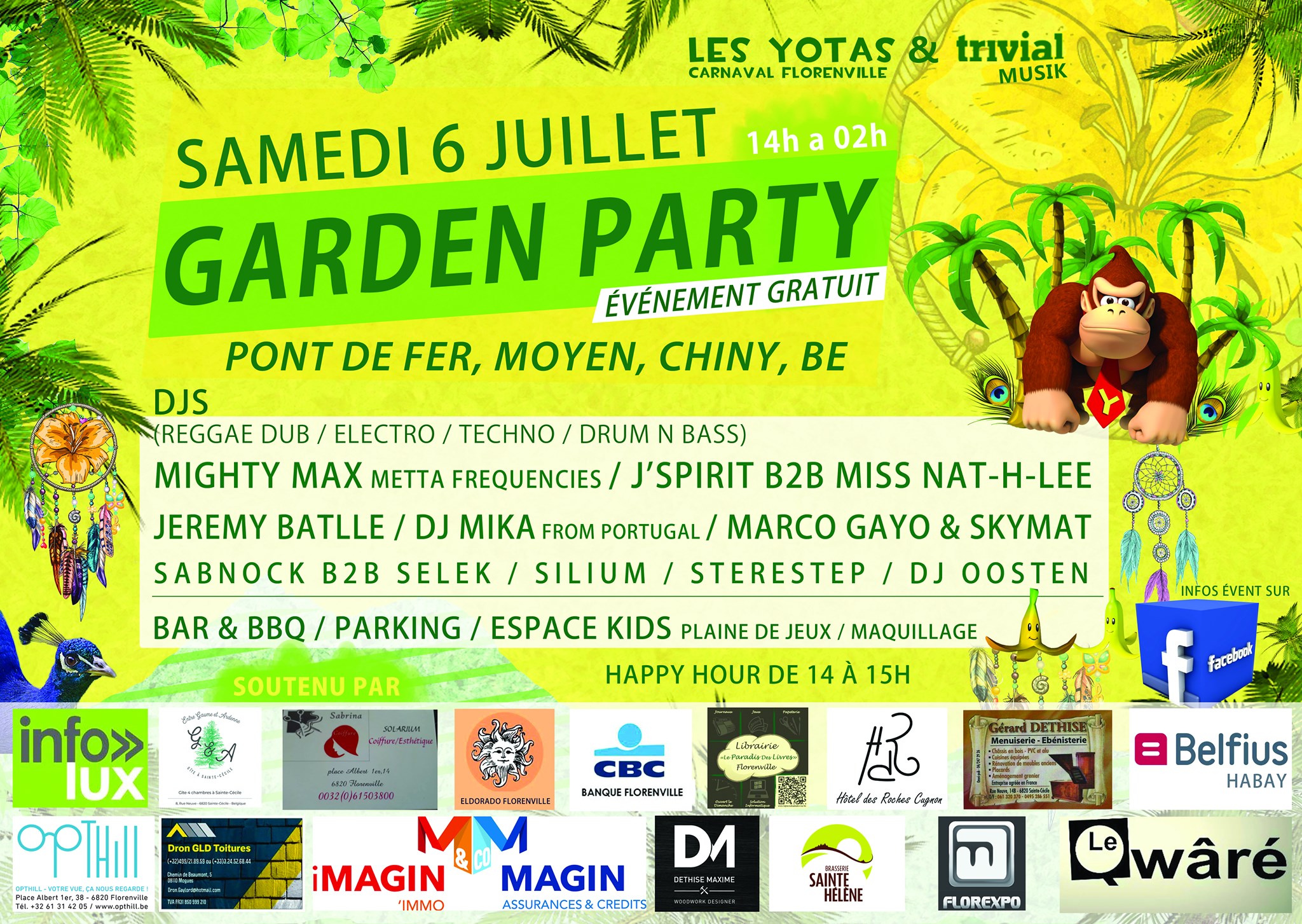 Garden Party au pont de fer à Moyen – Chiny