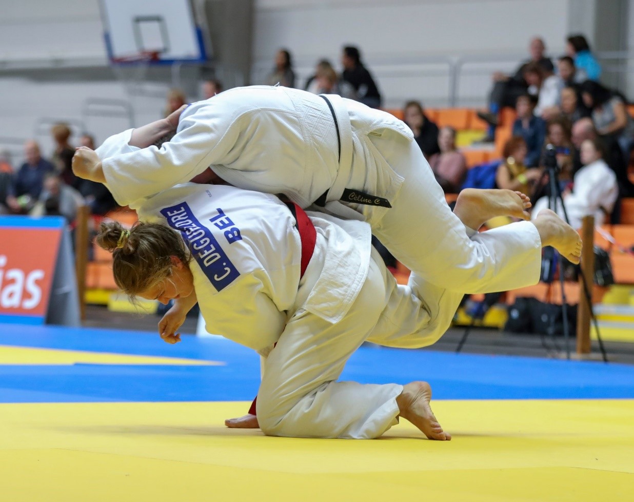 Une championne à Habay : Christelle Degueldre.