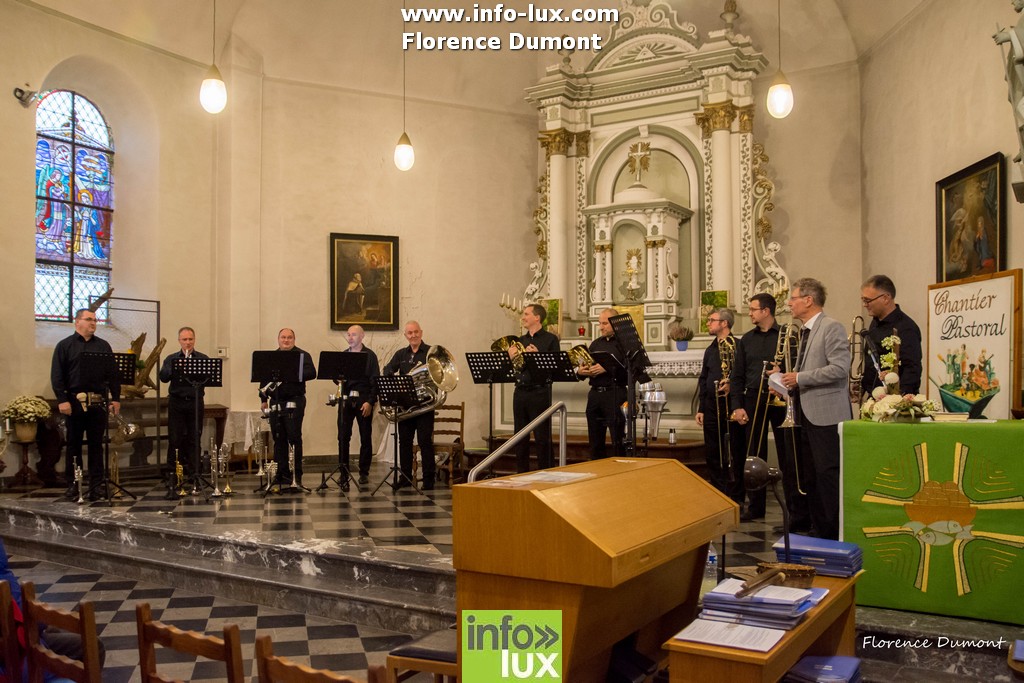 Ensemble de cuivre de Lorraine Gaumaise Brass i’cool à Rulles