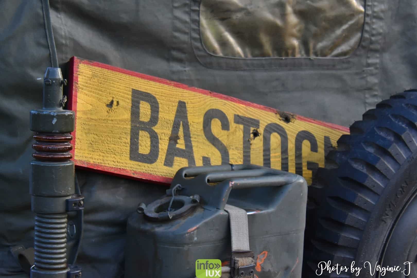 véhicules militaires à Bastogne