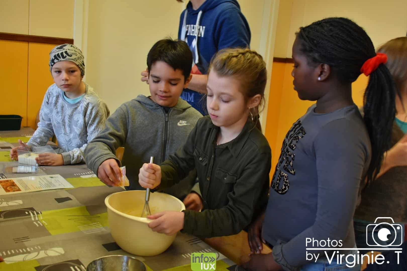 les enfants de l’Ecole du Doyard (Bastogne)