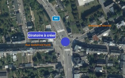 N4 Arlon – reprise du chantier d’aménagement Liedel