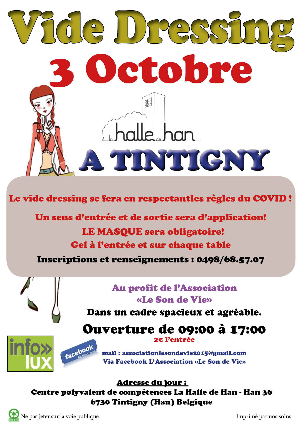 vide drressing A tintigny