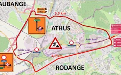 AUBANGE : FERMETURE  DE L’AVENUE DE L’EUROPE