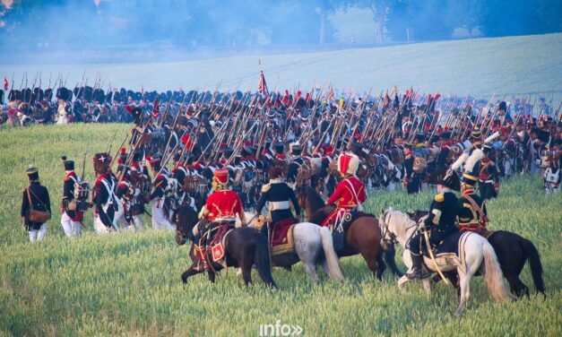 Waterloo > La reconstitution en photos.