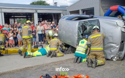 Erezée > Portes-ouvertes chez les pompiers